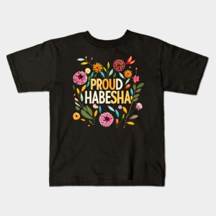 Proud Habesha Kids T-Shirt